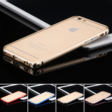 Slim Aluminum Metal Frame Case For iPhone