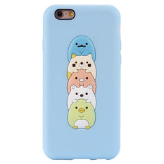 Cute 3D Cartoon Silicon Case For iPhone