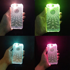 LED Sense Flash Up Glitter Case