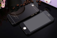 Bumper Case Tempered Glass film For iPhone