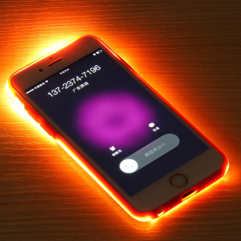 Cool Calling Sense LED Light Case For iPhone